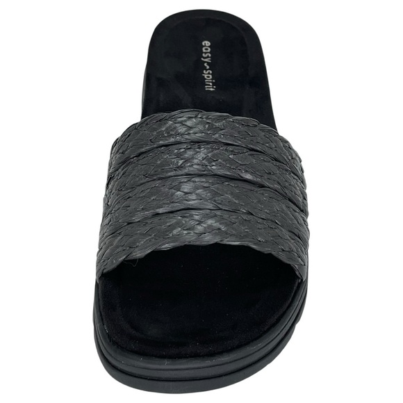 Easy Spirit Salma2 Black Womens Slide Sandals Size 8.5M - Picture 6 of 11